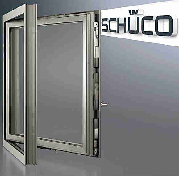 Алюминиевые окна Schuco