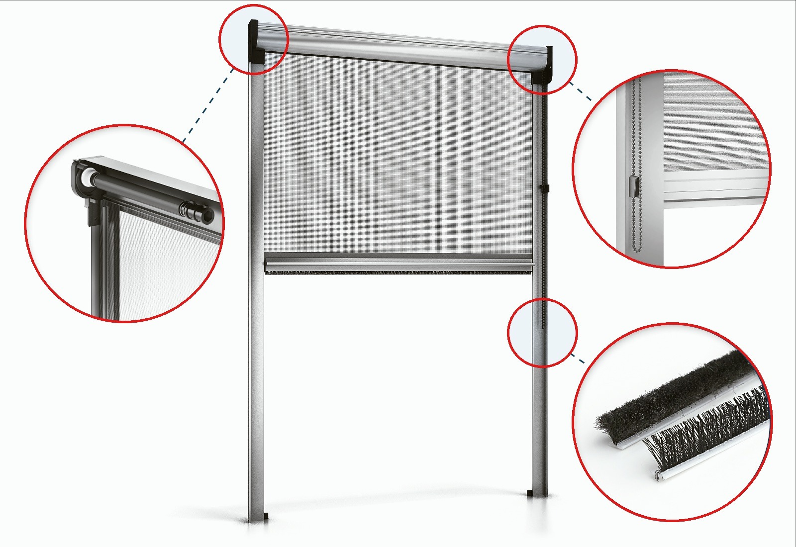 Москитная сетка Geniusnets System 46 XXL