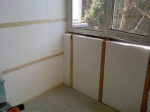 Утепление пенопластом балконов и лоджий 
